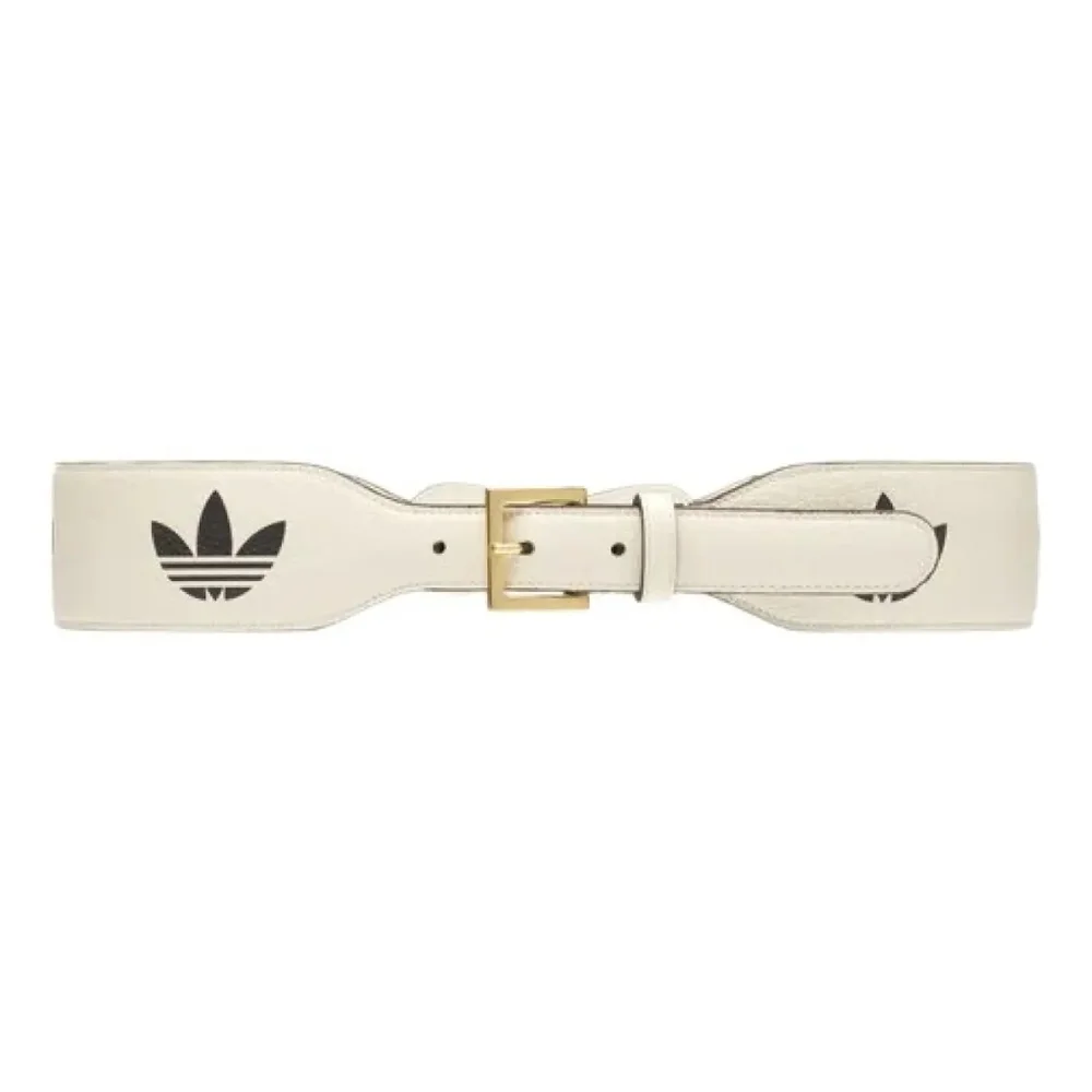 Gucci x Adidas Limited Edition Horsebit Belt. 625834 214351. 100cm 40 inch. New - Picture 3 of 11